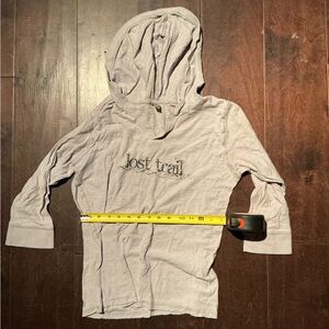 J. America Light Gray Hoodie